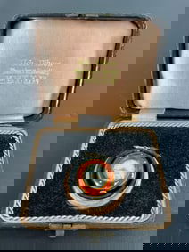 Vintage or Antique Swiss Guilloché; Enamel Pocket Watch