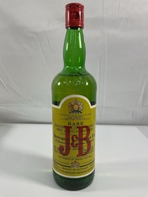 J&B Rare Blended Scotch Whisky Bottle - Box 18