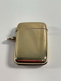 Antique (1864) 9kt Gold Vesta Case