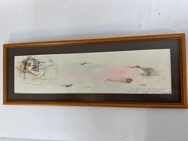 Dreamscape by Taymy Martinez (Cuban) Mixed Media