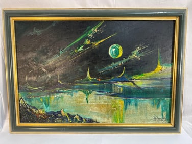 Dimitri Borja Oil on Canvas