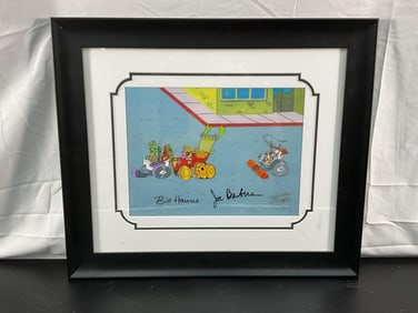 Hanna-Barbera Signed Limited Edition Cel - "Wacky Races"