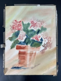 Kathleen Earle (British, 1893â€“1966) Watercolor