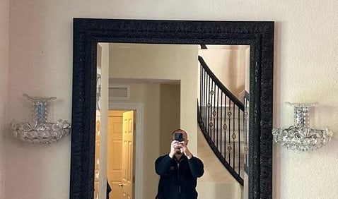 Sconce1 - Pair of Vintage Crystal Wall Sconces