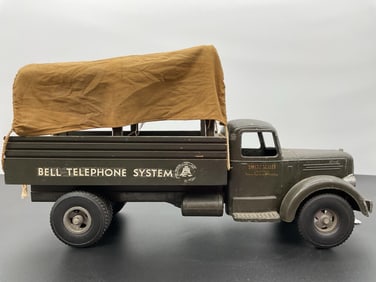 1950s Smith-Miller Bell Telephone System Toy Truck