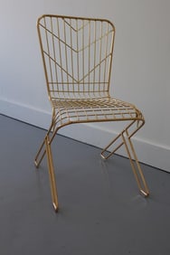 Max Mara Gold Chair