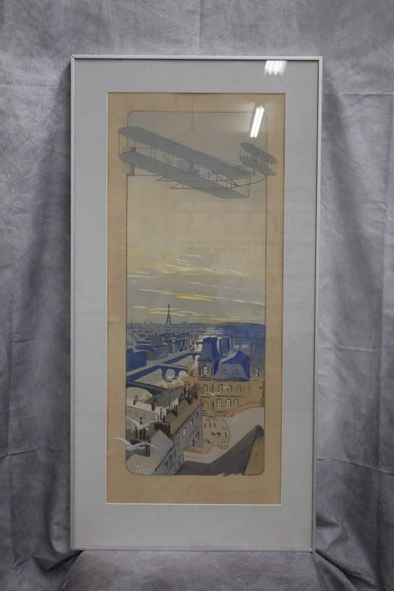 Gamy Marguerite Montaut Paris Signed Lithograph (1 of 7)