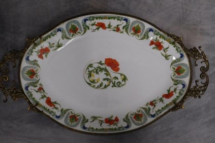 Charles Field Haviland Limoges Mozart Chantoung Platter