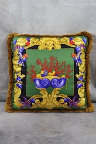 Gianni Versace Silk Pillow