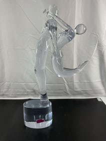 Renato Anatra (Italy, b1943)  Murano Glass Dancers Sculpture