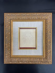 Servando Cabrera Moreno (Cuba, 1923-198) Ink Drawing