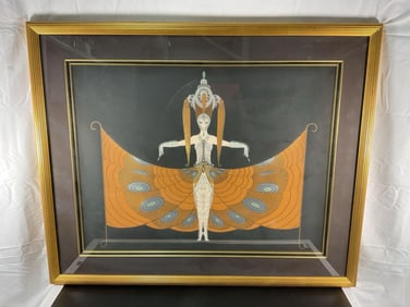 ERTE (FRENCH, 1892-1990) HINDU PRINCESS Serigraph