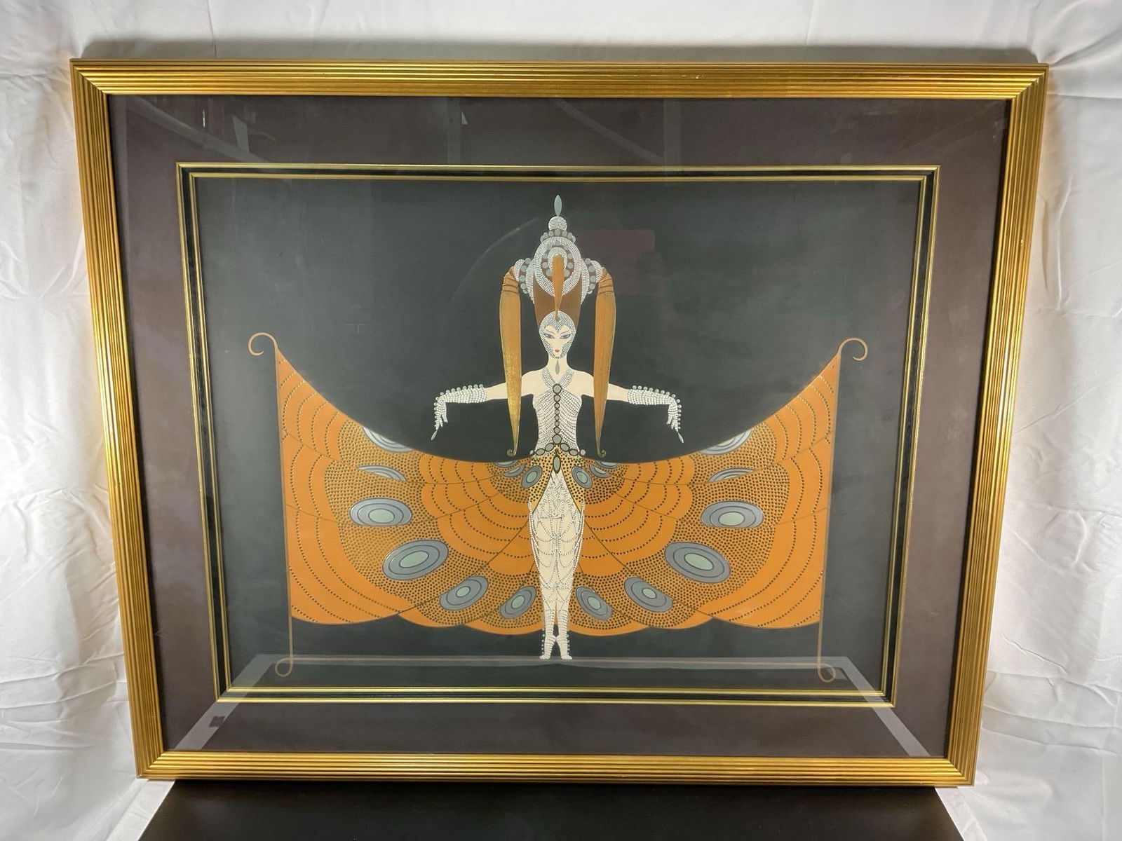 Ocelot, The Franklin Mint House Of Erte Figurine Ocelot, The Franklin Mint House Of Erte Figurine