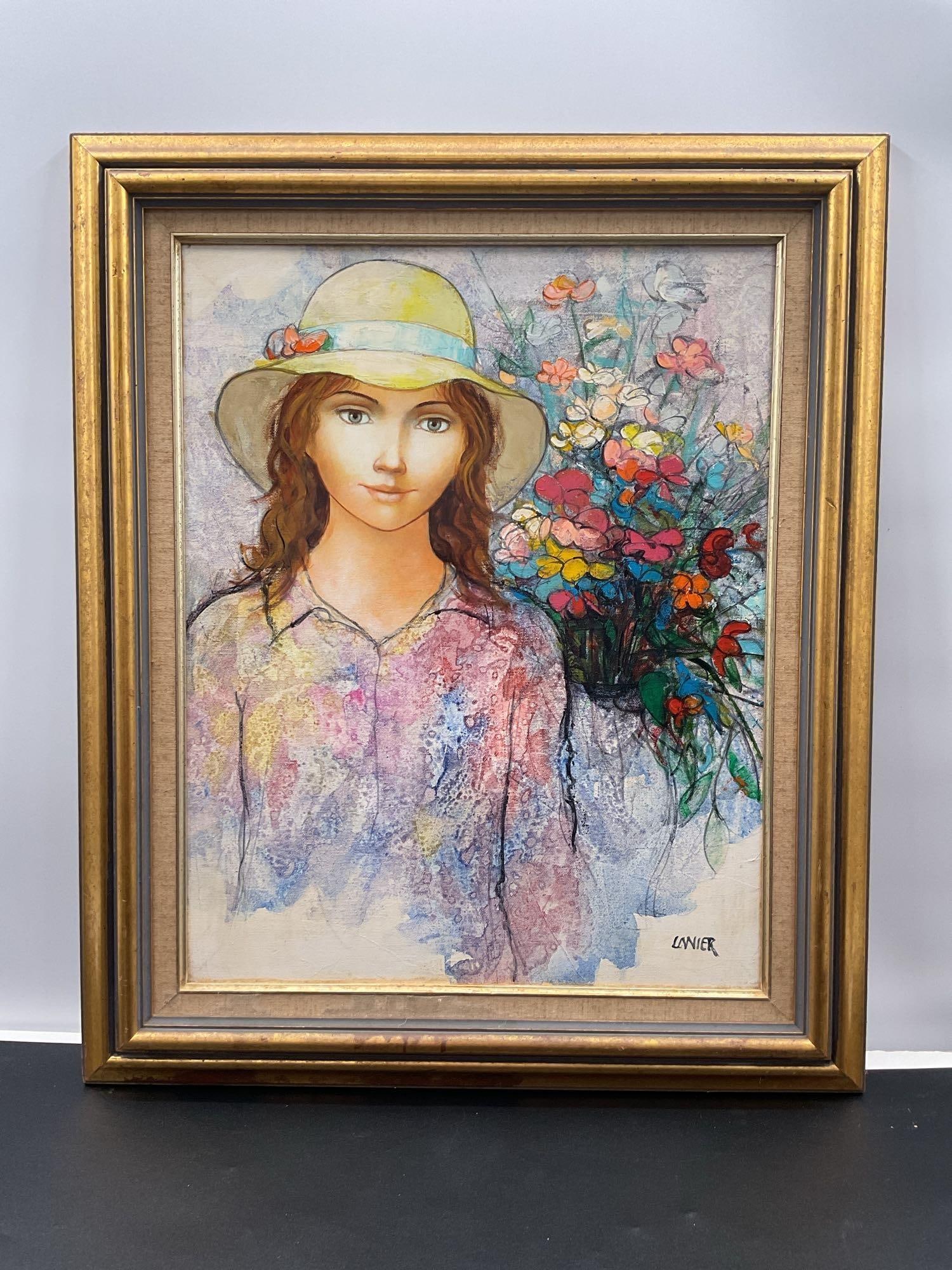 Charles Lanier (American, b.1938) Oil on Canvas (1 of 4)