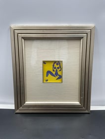 "Nu bleu, la grenouille" by Henry Matisse (French, 1869-1954) Lithograph