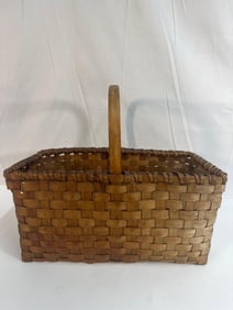 Yellow hanging basket - B7
