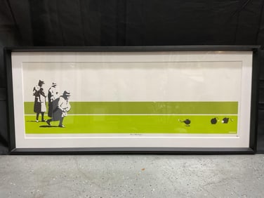"Bomb Middle England" by Banksy (British, b.1974)
