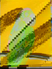 Hunt Slonem Style Painting (1 of 4)