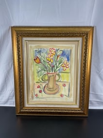 Mariano Rodriguez (Cuban, 1912-1990) Watercolor