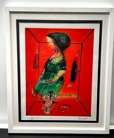 Pedro Pablo Oliva (Cuba, b.1949) Lithograph