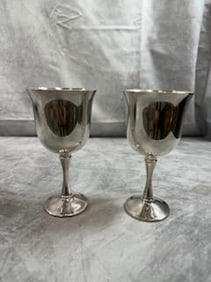 Silver Plated Goblets