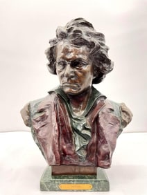 Ludwig van Beethoven Bust by Hans Muller (1873-1937)
