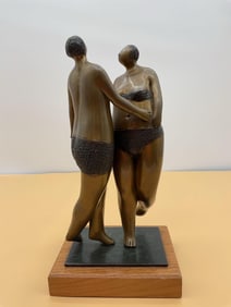 Bronze "Recontre" - Gerard Belanger (1936-2019), Canadian, 1955 6/50