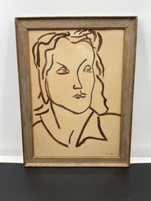 Portrait of a Woman Henri Matisse Reproduction