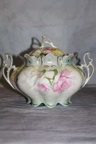 German Porcelain Canister