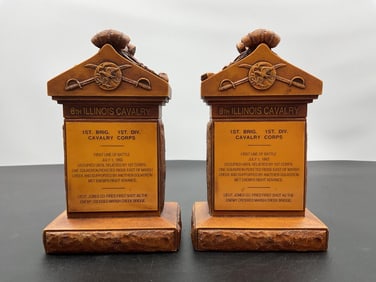 8th Illinois Cavalry, 1st Brigade, 1st Division, Cavalry Corps Plaques