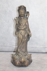 Chinese Metal Quan Yin