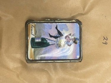Antique First Edition French Wendy Rowden, Arrant Vesta Case (Match Safe Env 29)
