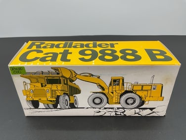 Vintage NZG Caterpillar 988B Wheel Loader Diecast Model (Boxed)