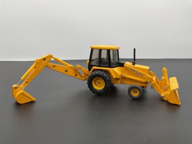 Vintage Ertl John Deere Backhoe Loader Diecast Model