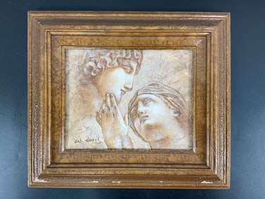 Oil on Canvas By W.Harris