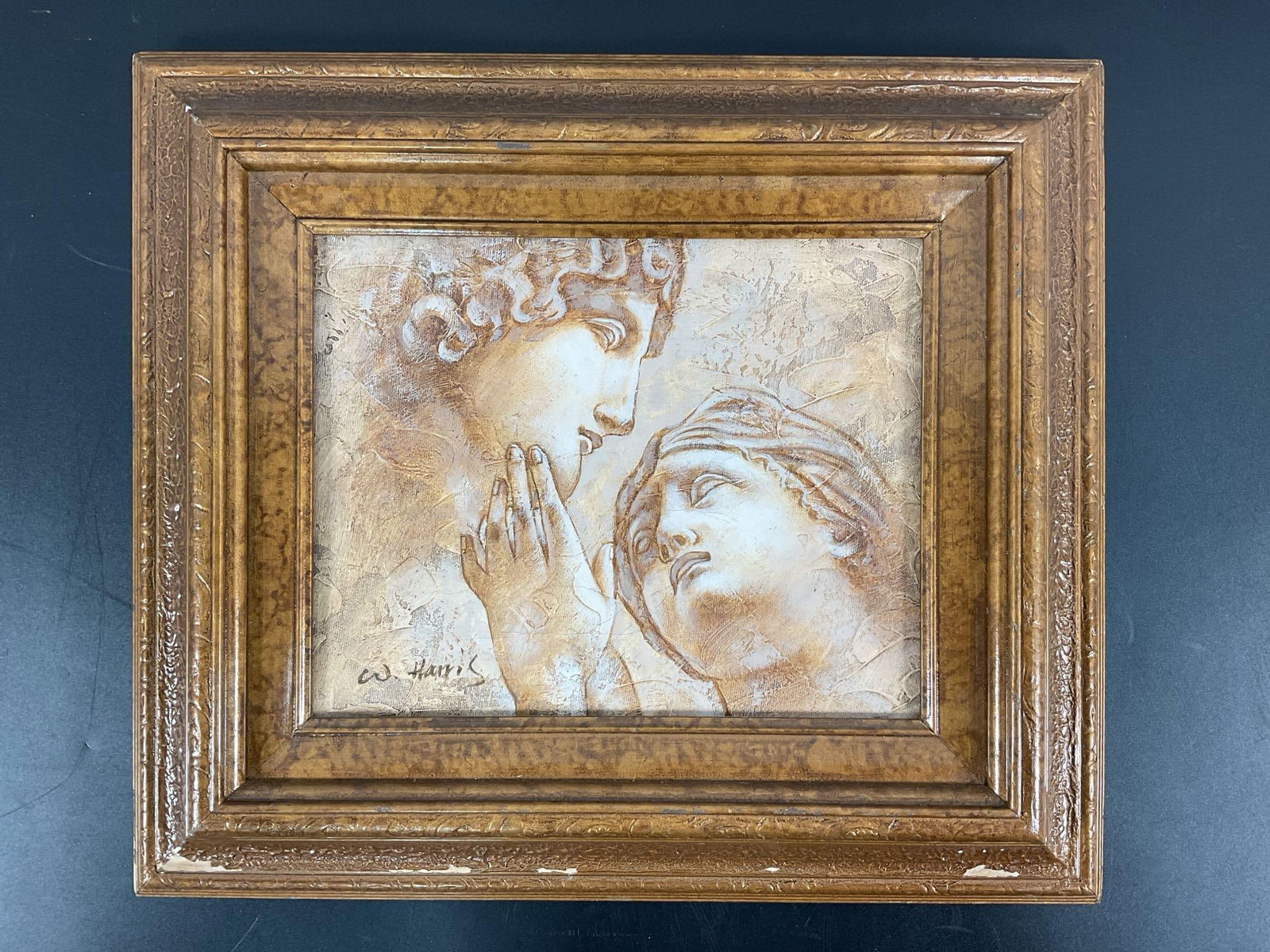 Oil on Canvas By W.Harris (1 of 4)