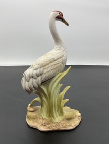 "Crane Porcelain Figurine by Lefton" KW  217