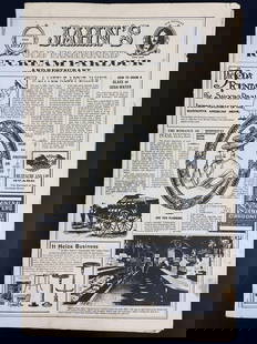 Jahn’s Old-Fashioned Ice Cream Parlor Newspaper Print: This vintage-style newspaper print features Jahn’s Old-Fashioned Ice Cream Parlor and Restaurant, a historic establishment known for its nostalgic soda fountain experience. The page includes