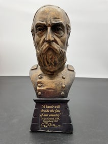 General George G. Meade Commemorative Bust – Battle of Gettysburg by Adam Pincus