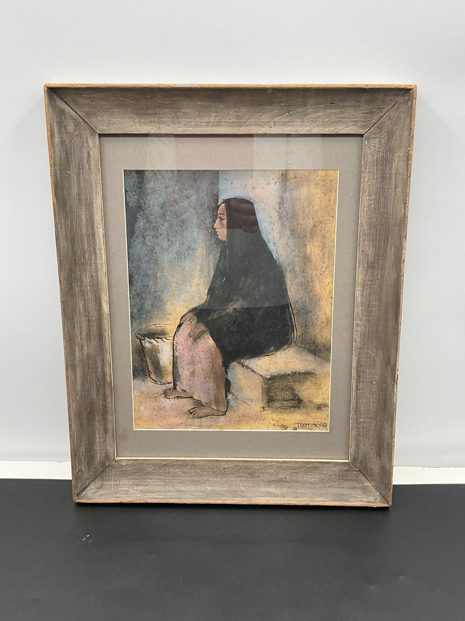 Ruffino Tamayo (Mexican, 1899-1991) Pastel (1 of 3)