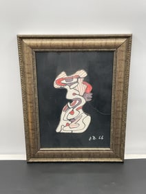 Jean Dubuffet (France,1901-1985) Watercolor