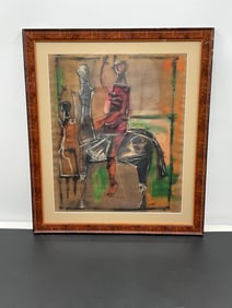 Marino Marini (Italy, 1901-1980) Guache