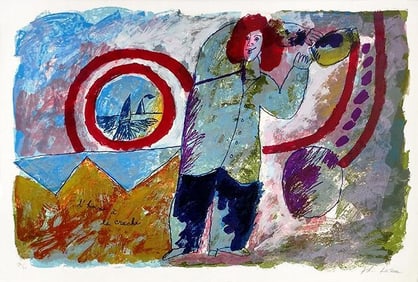 Theo Tobiasse 'L'Homme A La Cruche'
