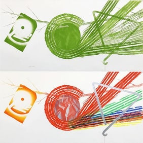 James Rosenquist 'Spokes: State II'