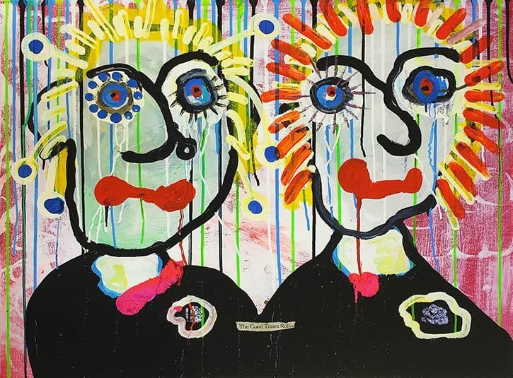 27Paul Kostabi 'Good Times' (1 of 1)