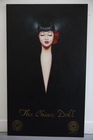 Ferdie Pacheco (1927 - 2017, American) "The China Doll"
