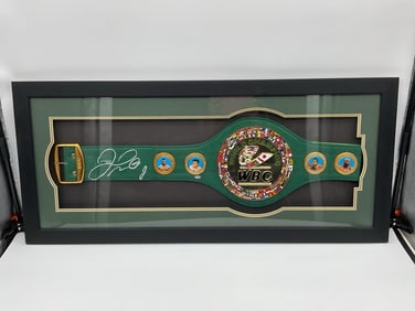 WBC World Championship Belt Display