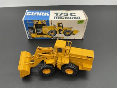 Vintage Conrad Clark Michigan 175C Wheel Loader Diecast Model (Boxed)