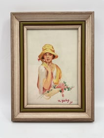 Reginald Bolles (American, 1877-1967) Watercolor, Signed
