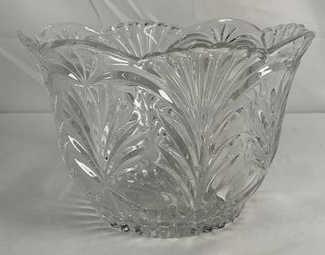 Large Handcut Crystal Bowl
